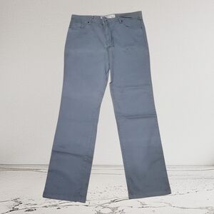 ​Marcello Sport Concept Denim Grey Pants Men’s 38 Stretch Luxury Tencel Blend